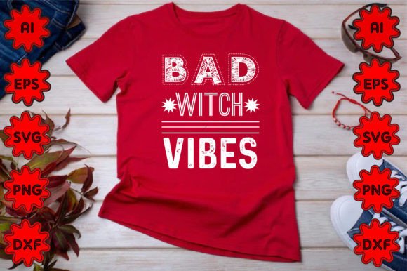 Bad Witch Vibes: Free Graphics for Bold Branding