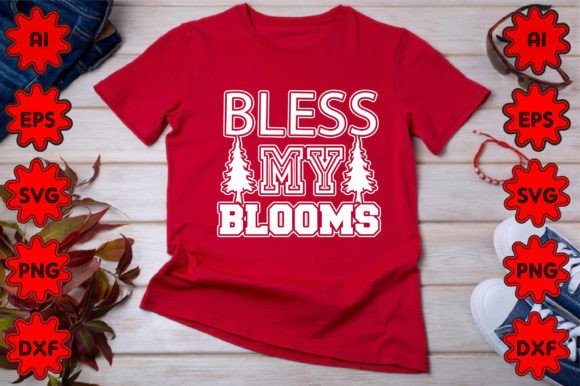 Bless My Blooms 1: Graphics for Freebies & Sales