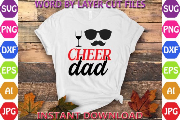Cheer Dad Design: Graphics for Freebies