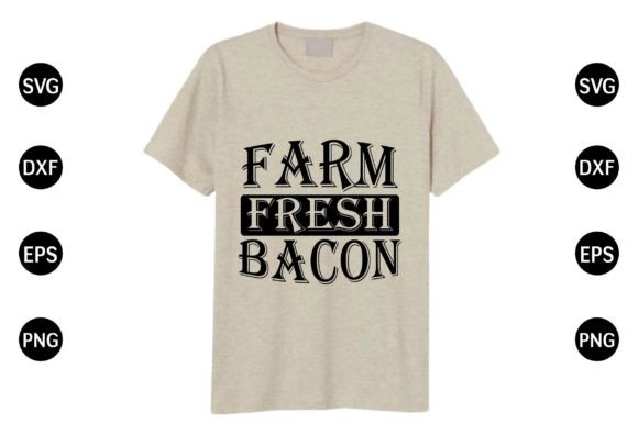 Farm Fresh Bacon SVG: Free Graphics Review