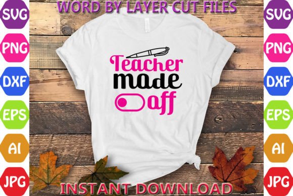 Teacher Mode Off Design: Free Graphics for Bloggers